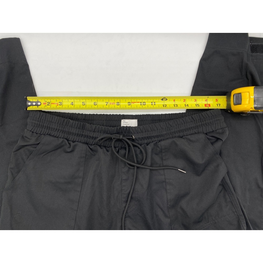 EPTM Black Cargo Pants Mens XL-36 Tactical Techwear Streetwear Style 9367 - Picture 7 of 11